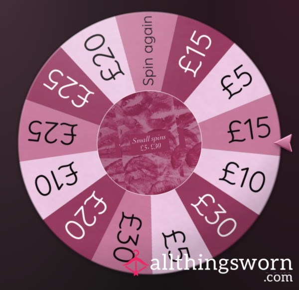 Wheel Spin- Small Sends