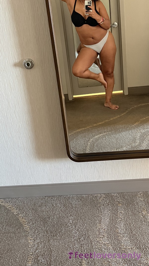 Whisper In My Ear And Tell Me Where You Want Me To Put My Feet Baby
