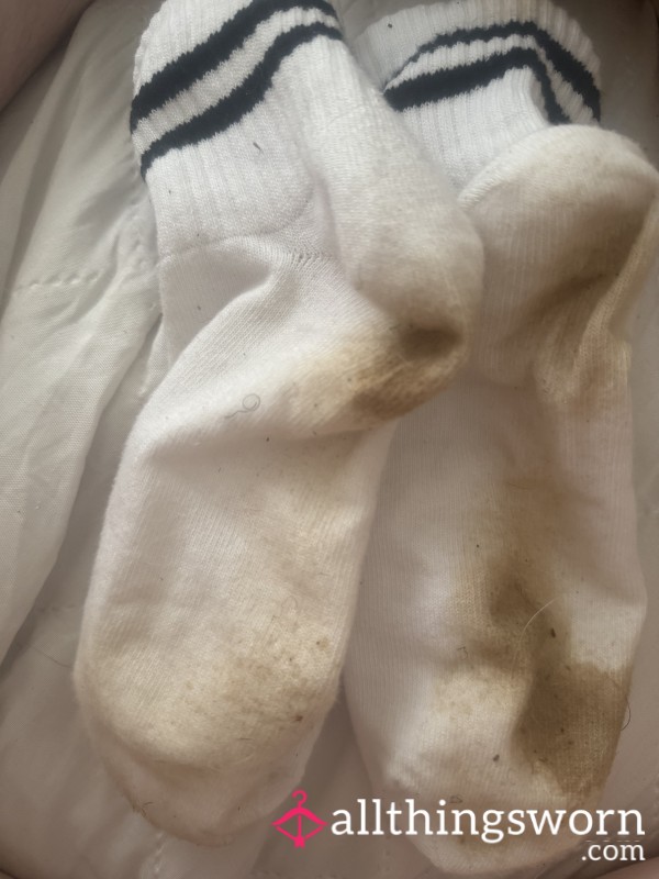 White 3 Day Wear Socks