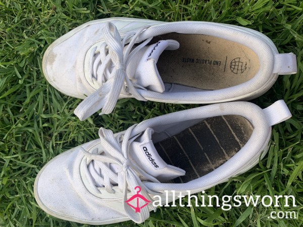 White Addidas Size 10 Runners