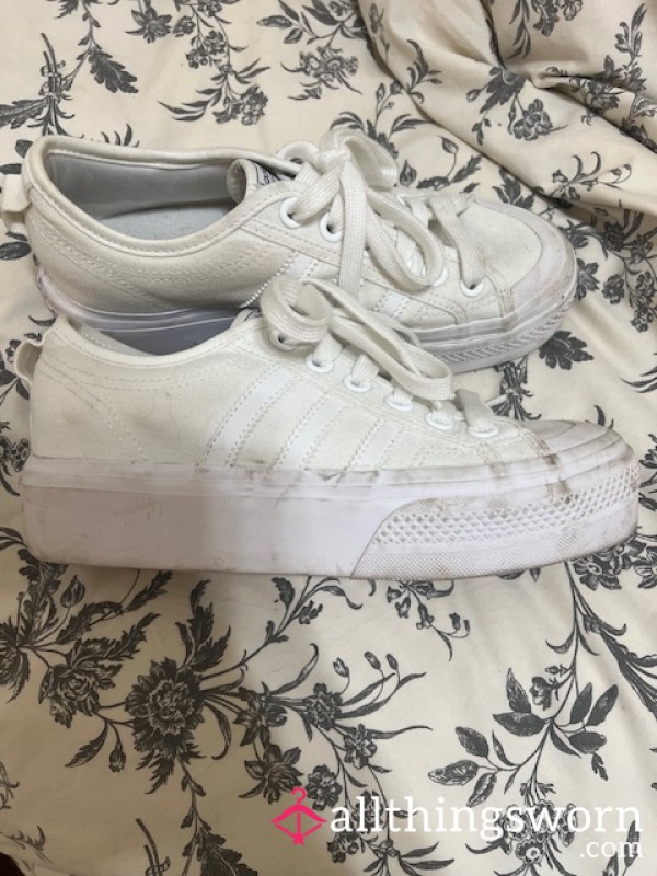 White Adidas
