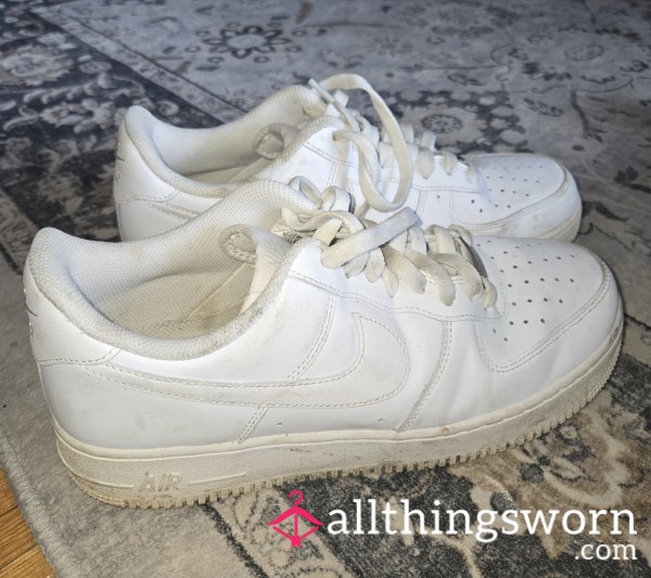 White AF1s || Custom Photo And Shipping Incl
