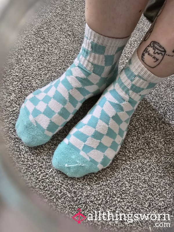 White Alice Used Socks