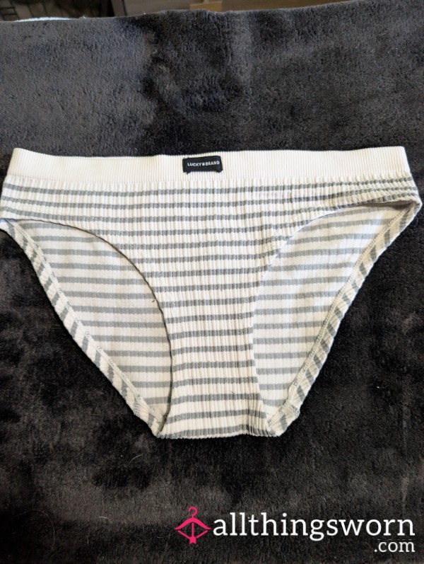 White And Grey Striped Full Backs