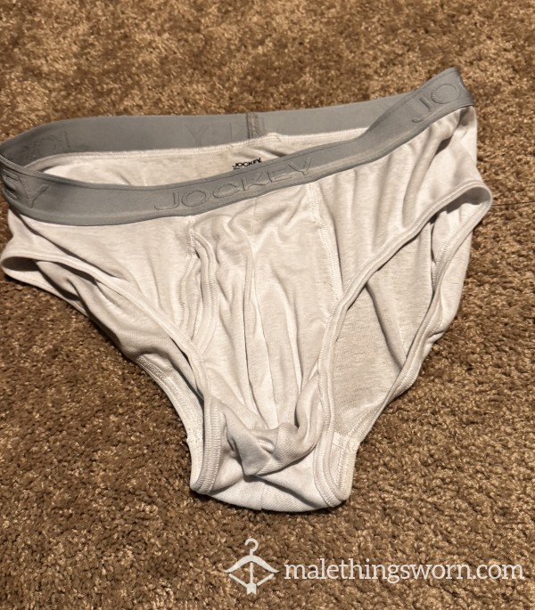 White And Heavily Used