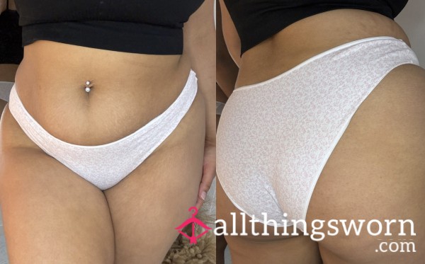 White And Pink Panties