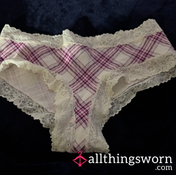 White And Pink Panty