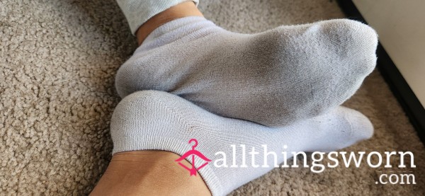 White Ankle Socks