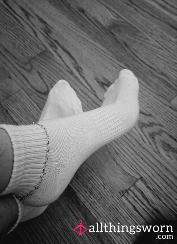White Ankle Socks