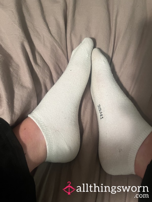 White Ankle Socks