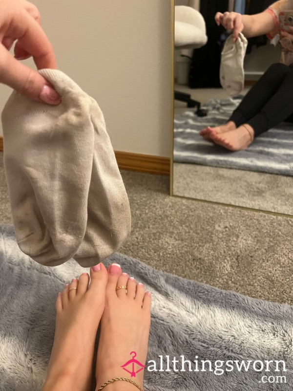 White Ankle Socks
