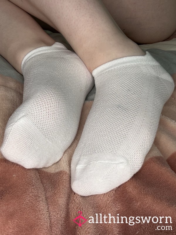 White Ankle Socks