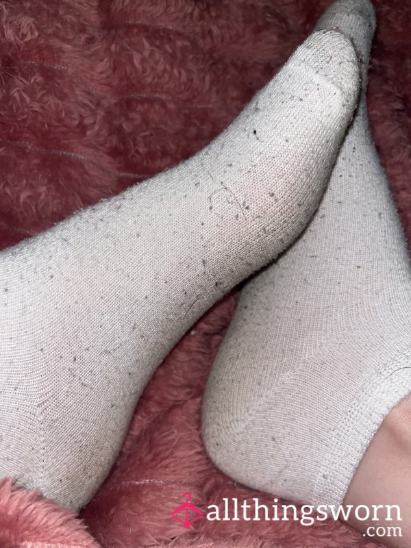 White Ankle Socks