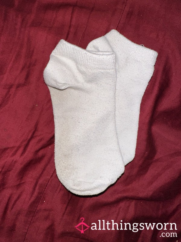 White Ankle Socks