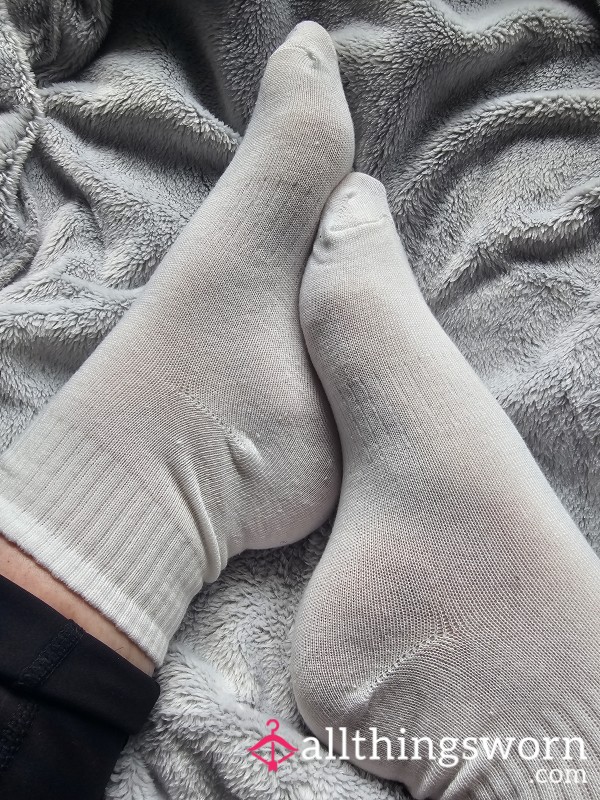 White Ankle Socks