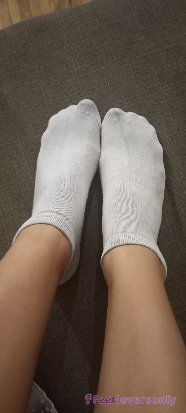 White Ankle Socks