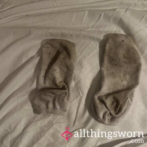 White Ankle Socks