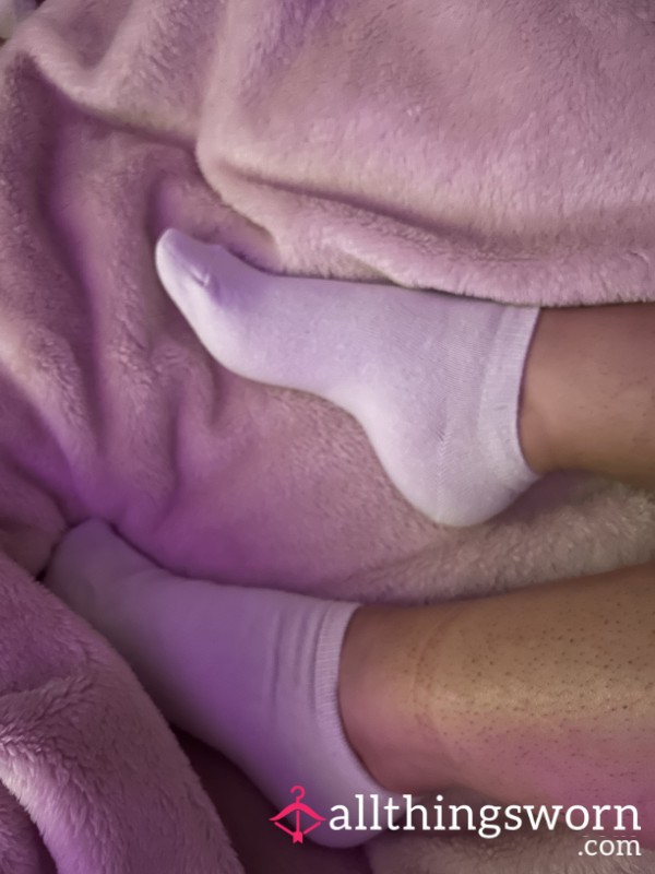White Ankle Socks