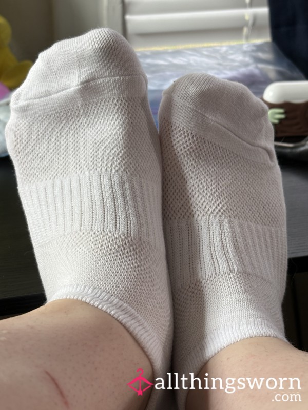White Ankle Socks
