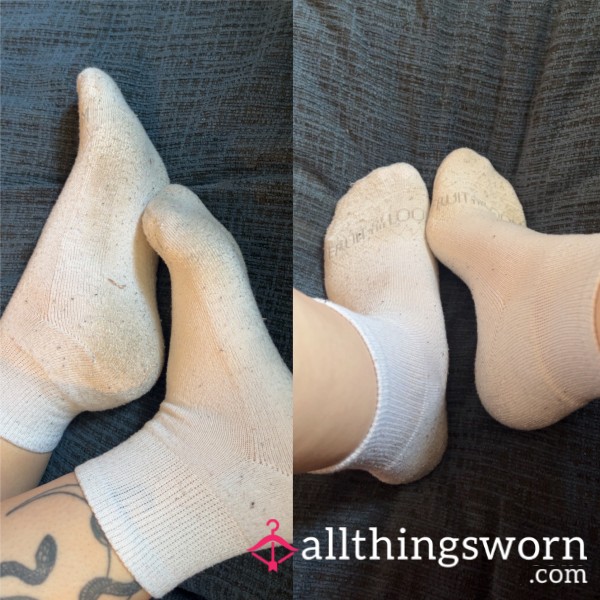 White Ankle Socks