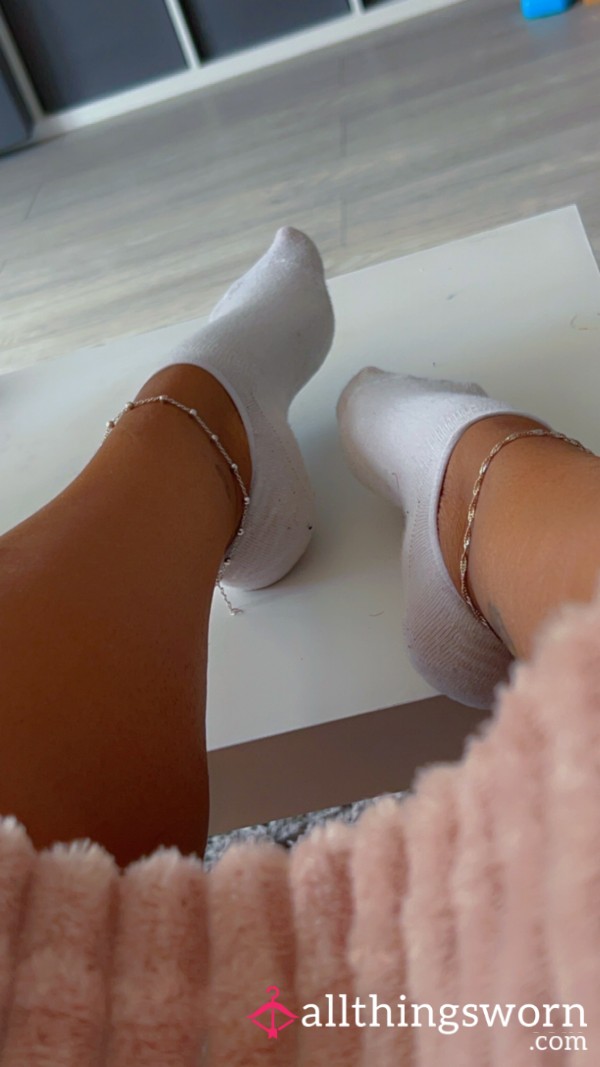 White Ankle Socks