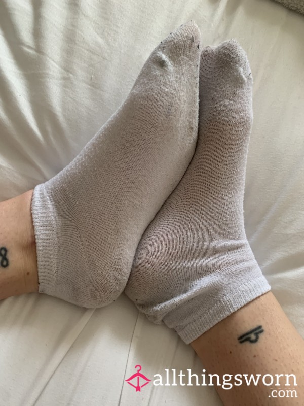 White Ankle Socks 😉