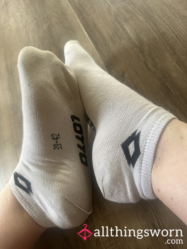 White Ankle Socks
