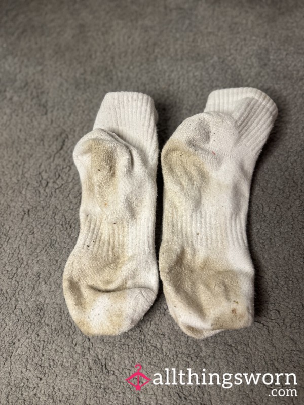 White Ankle Socks