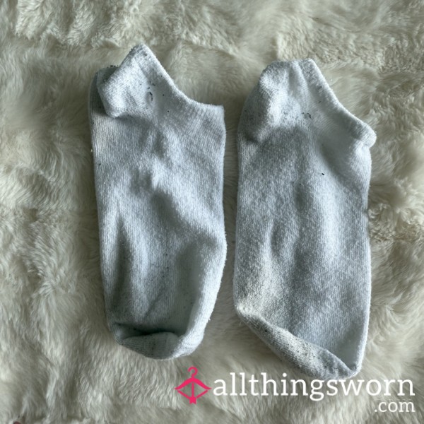 White Ankle Socks