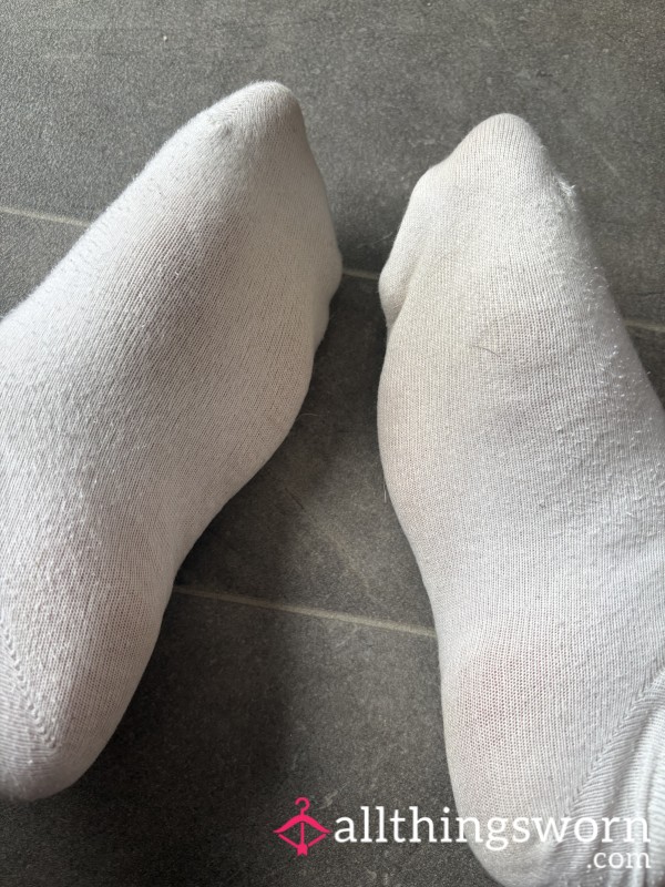 White Ankle Socks