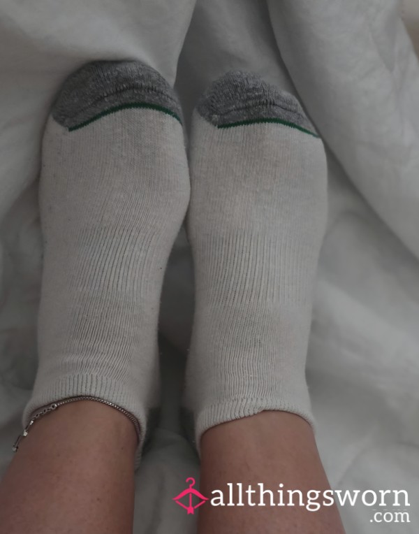 White Ankle Socks