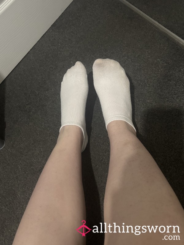 White Ankle Socks