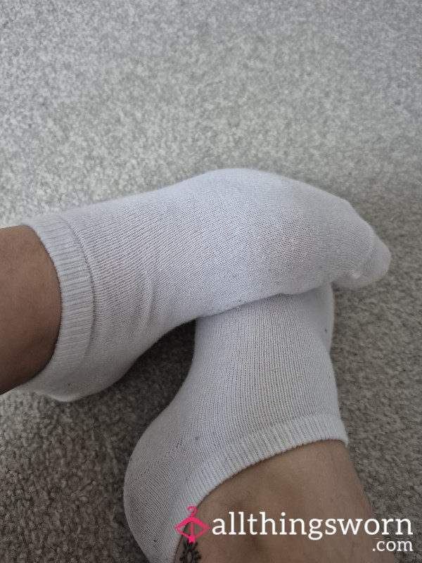 White Ankle Socks
