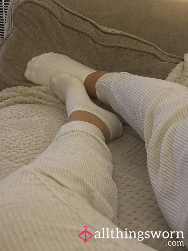 White Ankle Socks