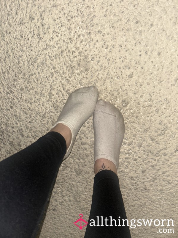 White Ankle Socks