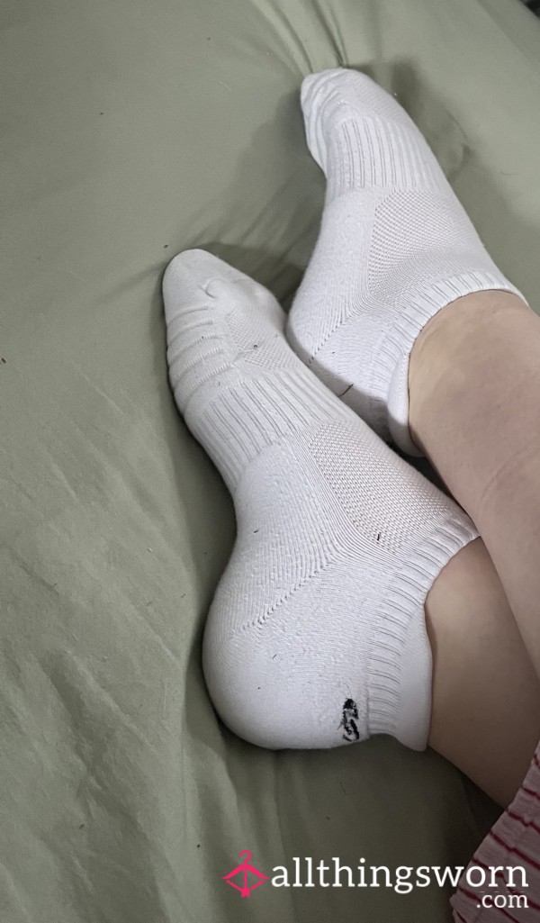 White Ankle Socks