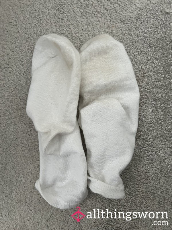 White Ankle Socks