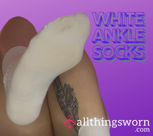 White Ankle Socks
