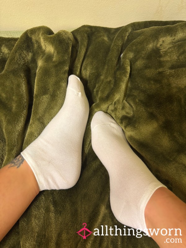 White Ankle Socks