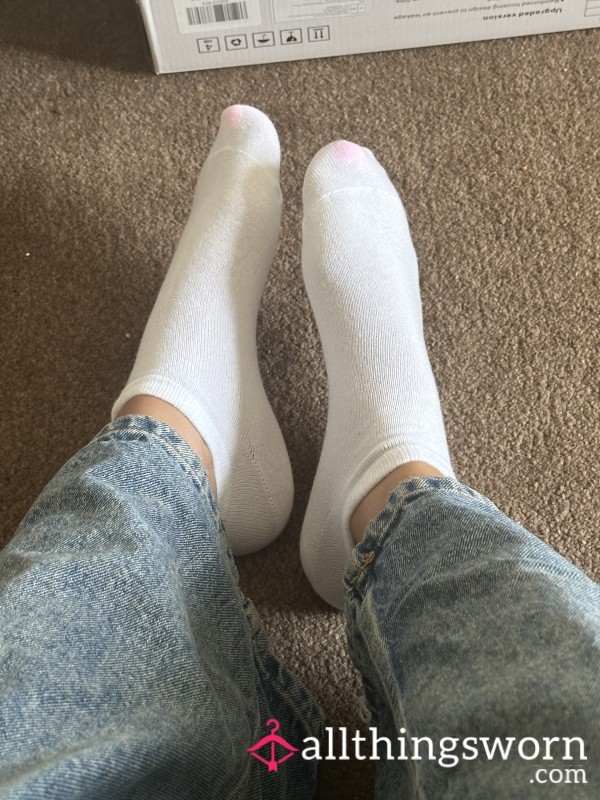 White Ankle Socks