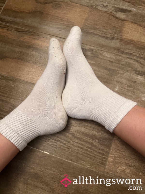 White Ankle Socks