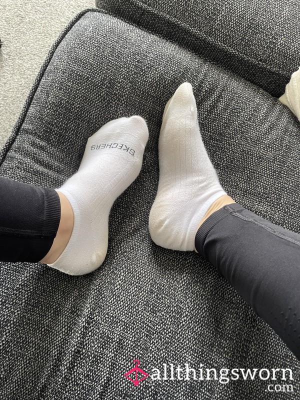 White Ankle Socks