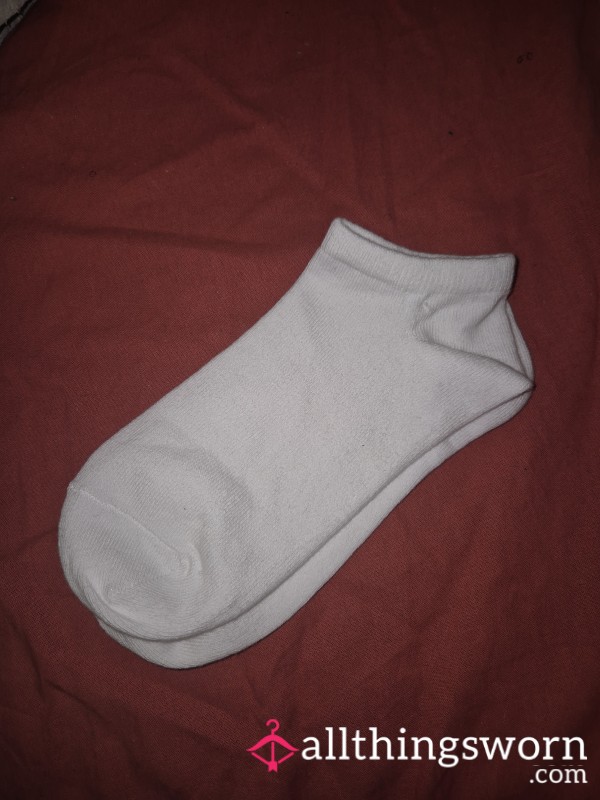 White Ankle Socks