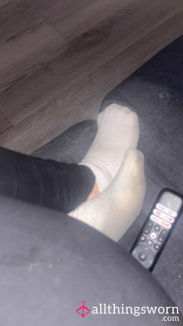 White Ankle Socks