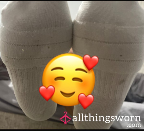 White Ankle Socks