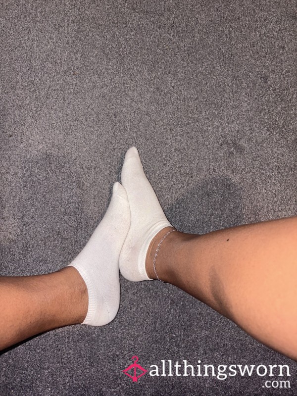 White Ankle Socks