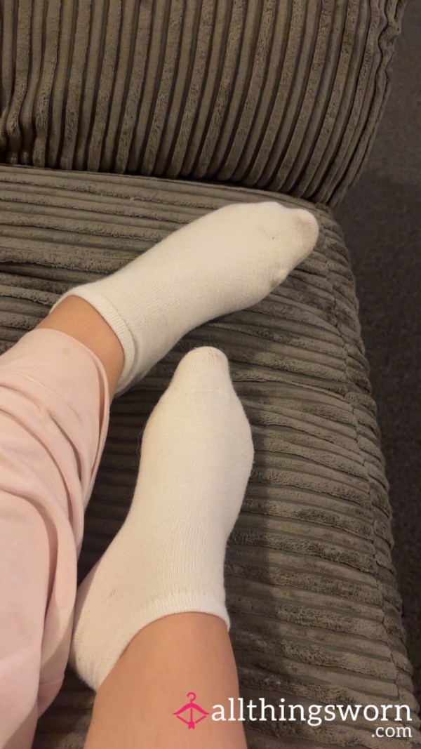 White Ankle Socks
