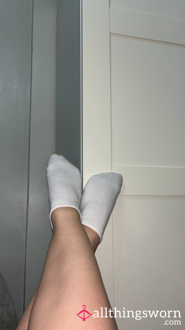 White Ankle Socks