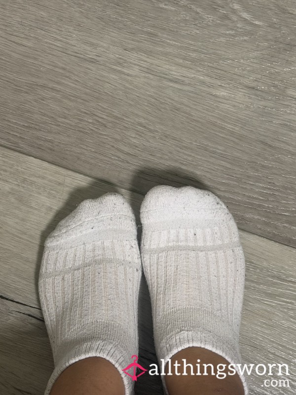 White Ankle Socks