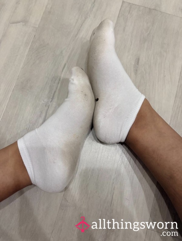White Ankle Socks